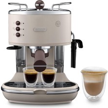 Delonghi Icona Vintage Manual Barista-Style Espresso Machine Ecov 311.BG