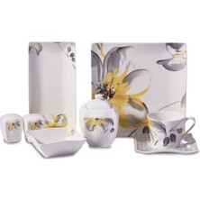 Korkmaz Link Collection 28-Piece Square Breakfast Set A8571