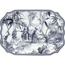 Baci Milano Versailles Rectangular Tray 33X47 cm