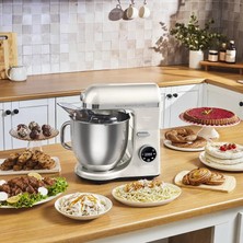 Karaca Mastermaid Chef Ultra D2000W Dough Kneading Machine With Digital Display Starlight 7l