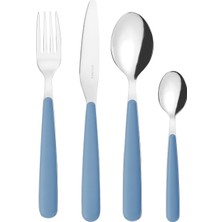 Guzzini Pop 24-Piece Cutlery Set Blue