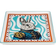 Egan Italy Human Essence Rabbit Pattern Plate 19X19 cm