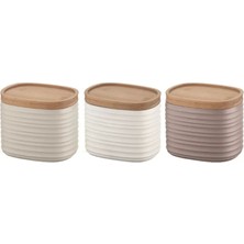 Guzzini Tierra Storage Container Set Of 3 Multicolor