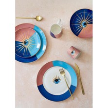 The Mia Eye Cake Plates For 6