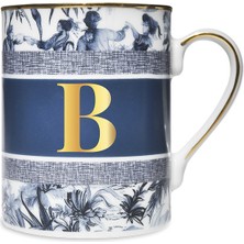 Baci Milano Alphabet Letter B Mug
