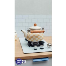 Emaylab Beige Enamel Kettle