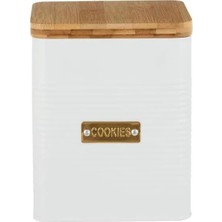 Typhoon Otto Square Series Cookie Storage Container White