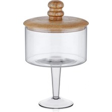 The Mia Madera Footed Cookie Jar 34X21X21 cm
