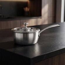 Jumbo Gourmet 3ply Induction Base Saucepan 16 cm