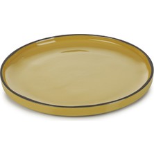 Revol Caractere Dessert Plate 21 cm Turmeric