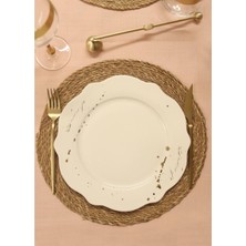 The Mia Splash Serving Plate 6 Pieces 27 cm