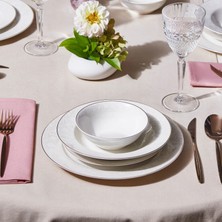 Karaca Elegance Bone Nola 24-Piece Dinnerware Set For 6