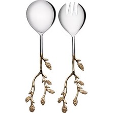 Korkmaz Flora 2-Piece Salad Serving Set A8735-5