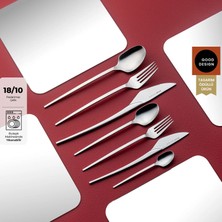 Emsan Fair 84-Piece Boxed Cutlery Set For 12