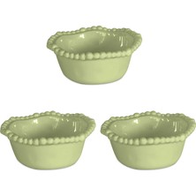 Baci Milano Joke Table Kitchen 3-Piece Small Bowl Set Green