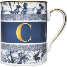 Baci Milano Alphabet Letter C Mug