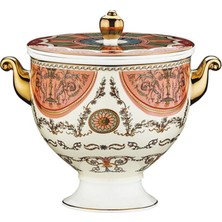 LuckyArt Lucky Art Rosea Bone Jar 13CM
