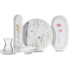 Korkmaz Luna Collection 25-Piece Breakfast Set A8688-1