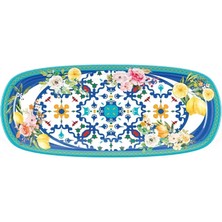 Guzzini Flower Lemon Boat Plate 39.5 cm x 21.5 cm x 2.5 cm