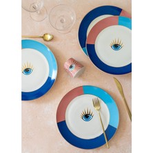The Mia Eye Serving Plates For 6