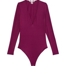 Victoria's Secret Feathersoft™ Bodywear V-Neck Bodysuit