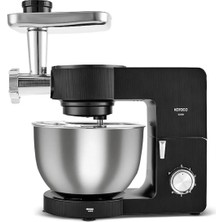 Karaca Multichef Ultra Stand Mixer With Meat Grinder/sausage/kibbeh Attachments Black 2000W 8l