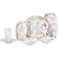 Korkmaz Doga Collection 26-Piece Breakfast Set A8745