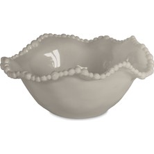 Baci Milano Joke Table Kitchen Melamine Salad Bowl 20 cm Brown