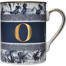 Baci Milano Alphabet Letter O Mug