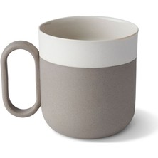 Esma Dereboy Capsule Handmade Porcelain Tea Cup 200 ml Stone/ıvory