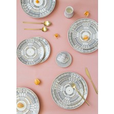 The Mia Citta Cake Plate Set For 6