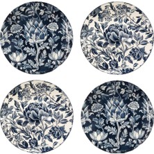 LuckyArt Lucky Art Lunara 4-Piece Plate Set 27CM