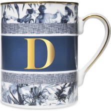 Baci Milano Alphabet Letter D Mug