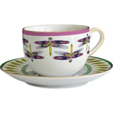 Bacı Mılano Baci Milano Amazzonia Tea Cup And Saucer - Multicolor