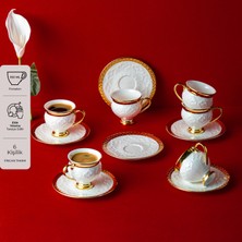 Emsan Dantel Coffee Cup Set For 6, 100 ml