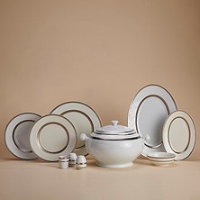 Korkmaz Hanedan Collection 60-Piece Dinnerware Set A8138