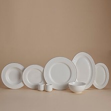 Korkmaz Roma Collection 53-Piece Gold Dinnerware Set A9881