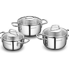 Korkmaz Perla Jr. 6-Piece Cookware Set A1650