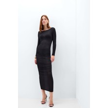 Intimissimi Cashmere Blend Ultralight Sheer Long Dress