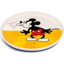 Egan Italy Mickey Mouse Dessert Plate Yellow