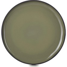 Revol Caractere Dessert Plate 21 cm Green