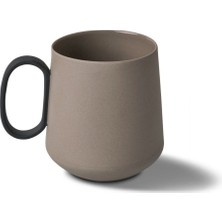 Esma Dereboy Tube Handmade Porcelain Mug 350 ml Stone