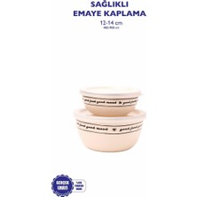 Emaylab Mood 12-14 cm Bowl Set (Stovetop Safe/suitable For Carrying Food)