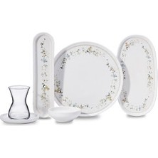 Korkmaz Luna Collection 25-Piece Breakfast Set A8689-1