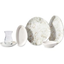 Korkmaz Gina Collection 26-Piece Breakfast Set A8681