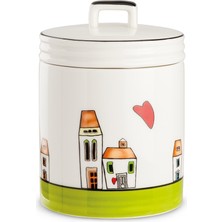 Egan Italy Le Casette Jar Green 11X15 cm