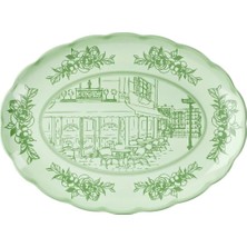 Guzzini Josephine Serving Plate Large 51X38 cm Green