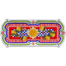 Baci Milano Dolce Vita Rectangular Tray 45 Cm, Melamine