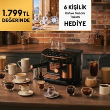 Karaca Hatir Perfetto Espresso And Turkish Coffee Machine Copper