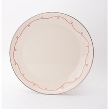 Emaylab Rebel Bow Serving Plate Decorative Plate 26CM